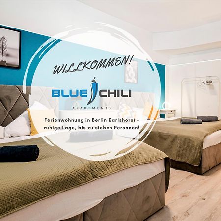 Blue Chili 31 - Stadtwohnung Fuer 7 - Modern Zentral Karlshorst Wlan Berlin Exterior foto